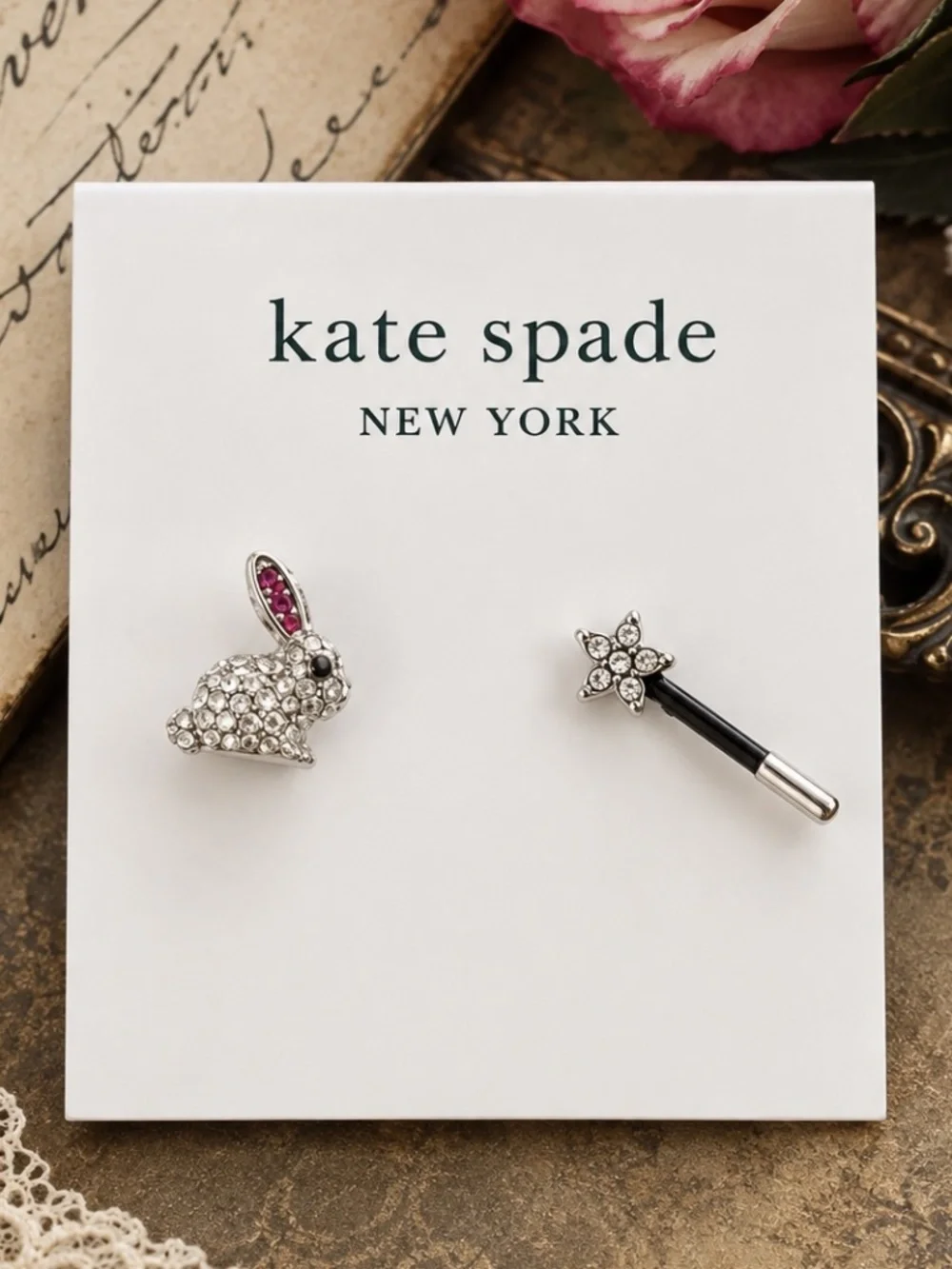 KATE SPADE • Starring Bunny Earrings